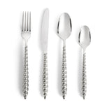 Jessica McCormack Shell Flatware Set 4-Piece Set - Stainless Steel