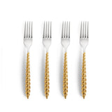 Jessica McCormack Shell Flatware Luncheon Forks 4-Piece Set - Gold