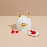 Haas Lynda Box + Plates (Set of 4) - White