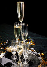 Iris Champagne Flutes (Set of 2)