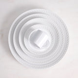 Neptune Soup Plate- White