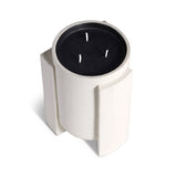 3-Wick Cubisme Candle in Black and White - Signature Fragrance - Accented with 24K Gold - Detailed with Subtle Glow and Delicate Features