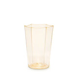 Hex Wine Glass in Gold by L'OBJET - Hand-Crafted with Intricate Geometric Style - Versatile for Form and Function