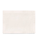 Ecru Linen Sateen Placemats - Hand-Crafted Linen Woven Textile - Luxurious & Intricate Soft Sateen Placemats