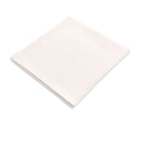 Ecru Linen Sateen Napkins - Hand-Crafted Linen Woven Textile - Luxurious & Intricate Soft Sateen Napkins