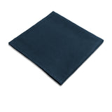 Blue Linen Sateen Napkins - Hand-Crafted Linen Woven Textile - Luxurious & Intricate Soft Sateen Napkins