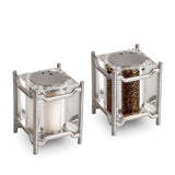 Han Spice Jewels in Platinum - Reminiscent of China's Han Dynasty - Crafted from Limoges Porcelain and Glazed Ceramics