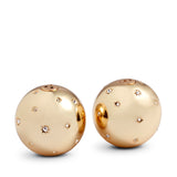 Stars Spice Jewels with Gold and White Crystals - Illuminating Swarovski Crystals are Presented in a Luxurious Gift Box