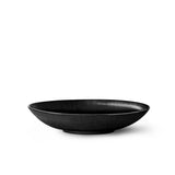 Terra Soup Plate in Iron by L'OBJET - Hand-Crafted from Porcelain and Glazed Meticulously - Organic Shape