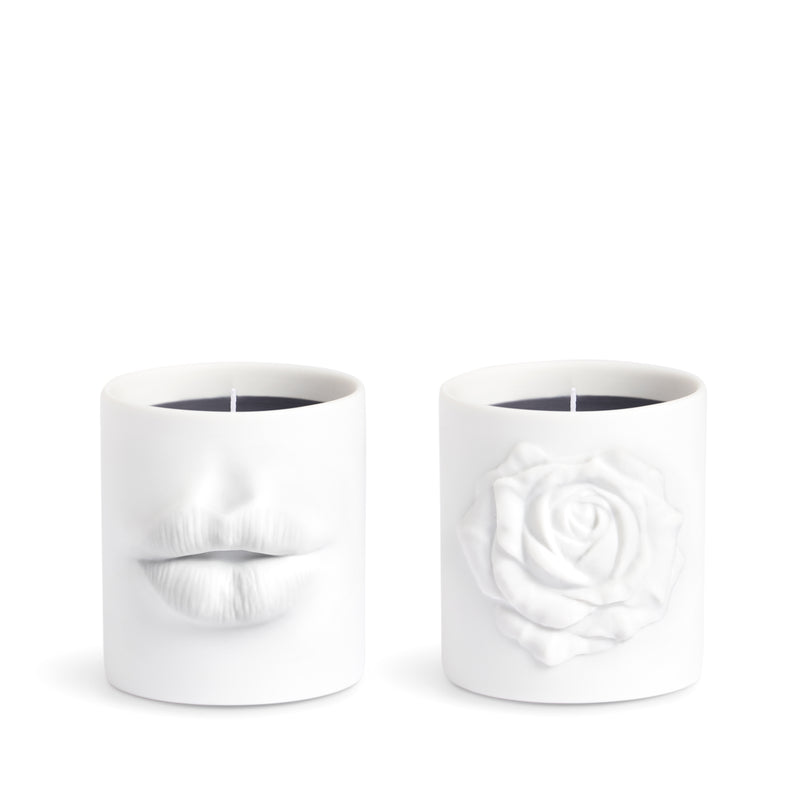 Le Duo - Oh Mon Dieu! + Rose Noire Candles - Small (Set of 2)