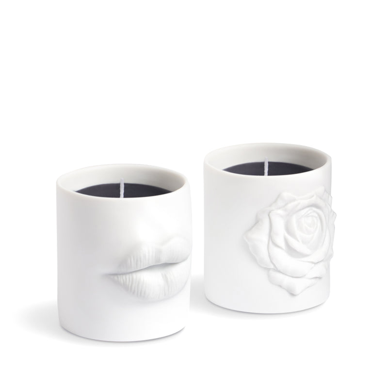 Exclusive - Le Duo - Oh Mon Dieu! + Rose Noire Candles - Small (Set of 2)