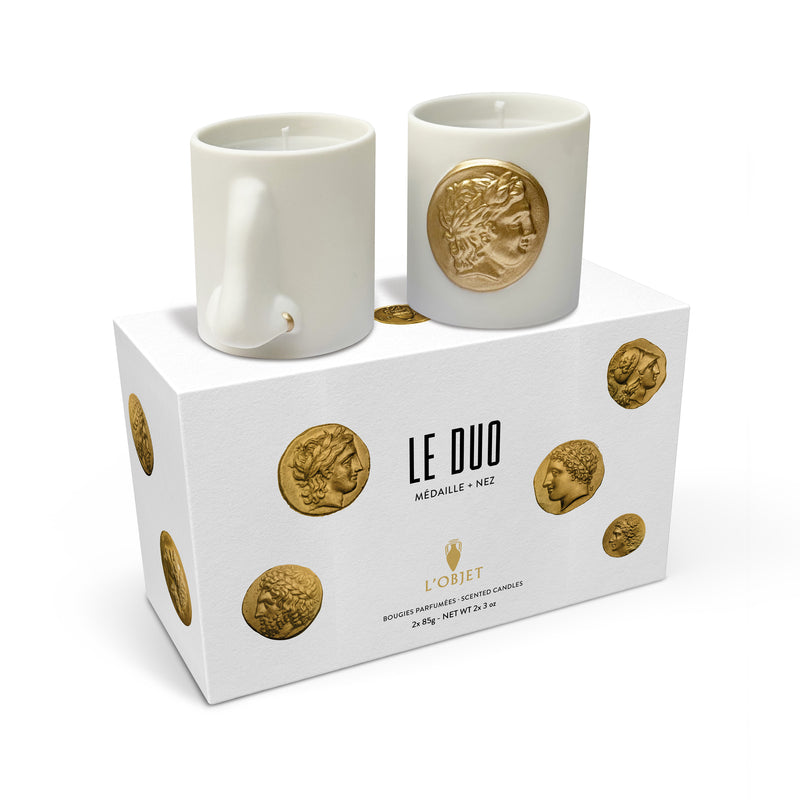 Le Duo - Grand Bazaar + Thé Russe Candles - Small (Set of 2)