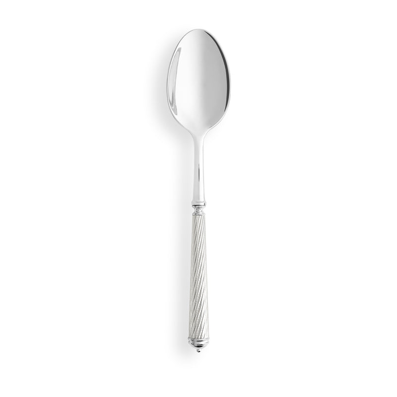 Cable Silver Serving Spoon