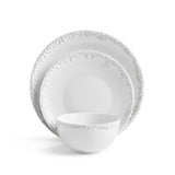 Haas Mojave Dinnerware Set of 3 - White