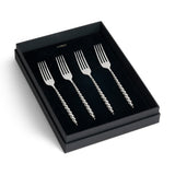 Jessica McCormack Shell Flatware Luncheon Forks 4-Piece Set - Stainless Steel