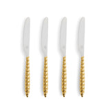 Jessica McCormack Shell Flatware Set Luncheon Knives  4-Piece Set - Gold