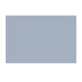 Linen Sateen Concorde Tablecloth - Blue + Light Blue