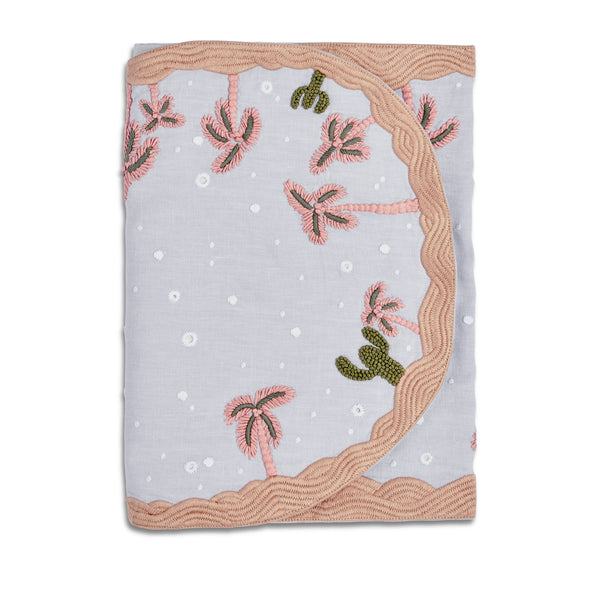 Haas Joshua Tree Table Runner  - Light Blue