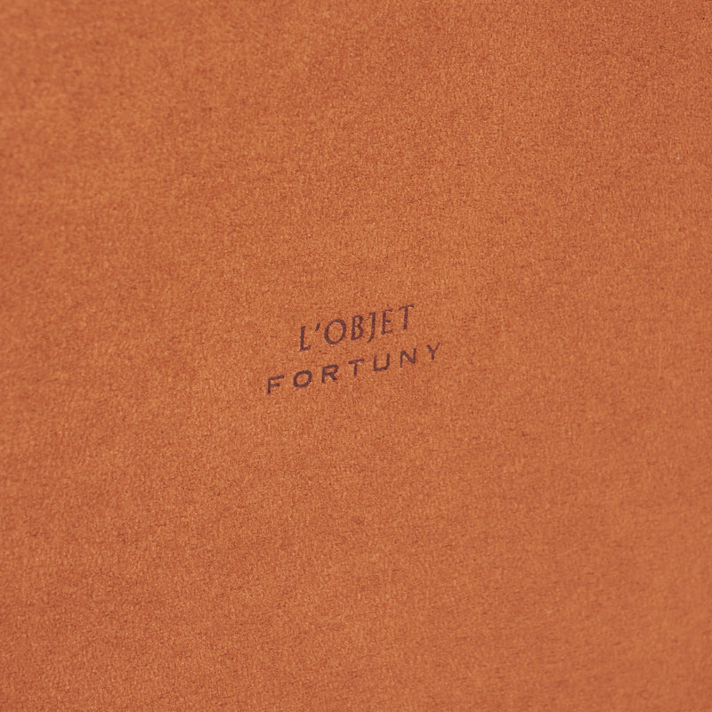 Fortuny Laotze Butler Tray - Oxblood Spice + Gold