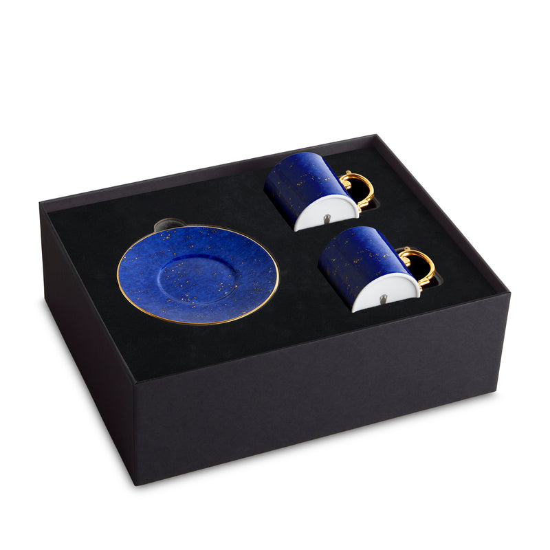 Lapis Espresso Cup & Saucer [Set Of 2]