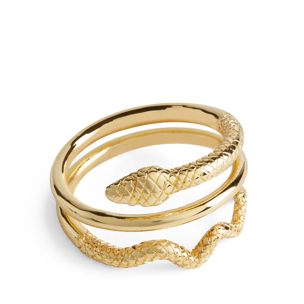 Snake Napkin Rings (Set of 4) - Gold