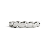 Jessica McCormack Shell Napkin Rings - Set of 4 - Platinum
