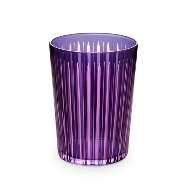 Prism Highball Glasses- Purple (Set of 4)