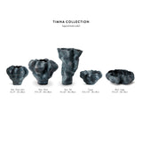 Timna Vase - Aged Iron - Short