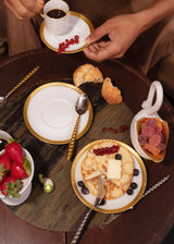 Jessica McCormack Shell Flatware  Luncheon Forks  4-Piece Set - Gold