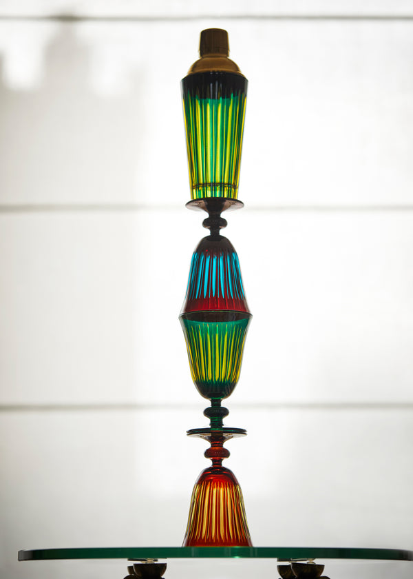 Prism Wine Glasses - Assorted (Set of 4)