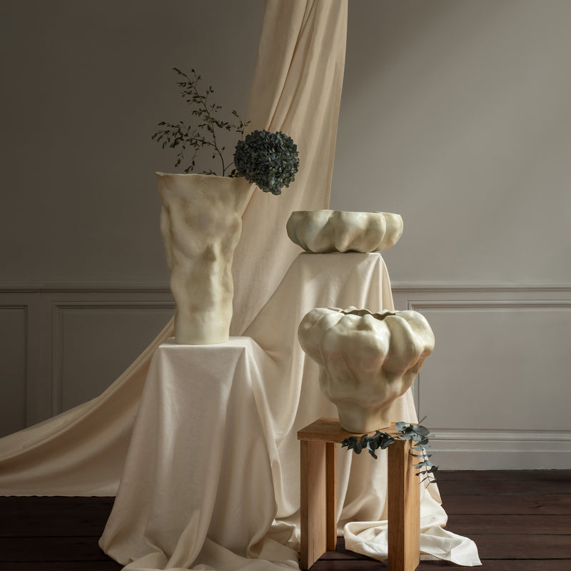 Timna Vase - Short - Latte