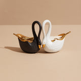 Swan Salt Cellar - White