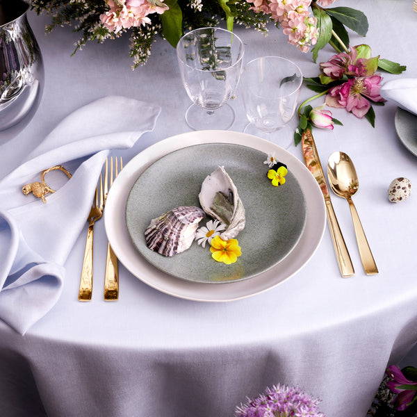 Terra Soup Plate - Seafoam