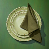 Haas Mojave Bread + Butter Plate - Matcha + Gold