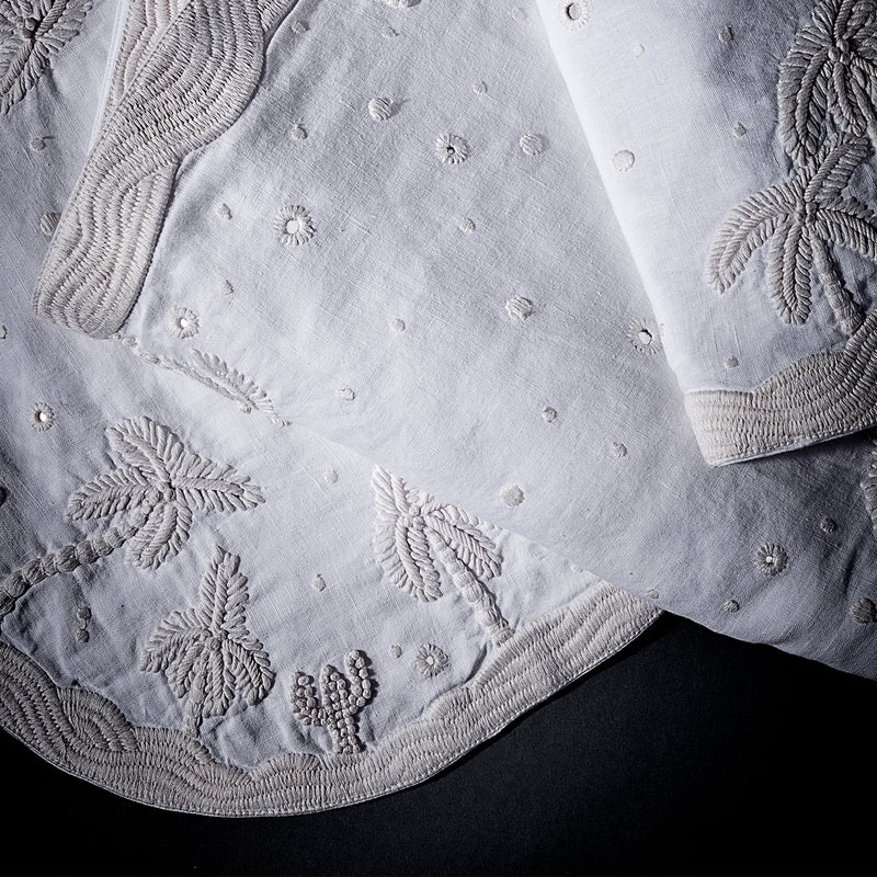 Haas Joshua Tree Table Runner - White