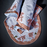 Haas Joshua Tree Table Runner  - Light Blue