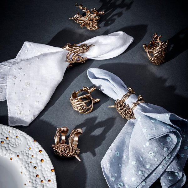 Haas Monster Ball Napkin Rings (Set of 4)