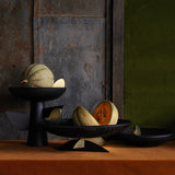 Kelly Behun Leaf Flat Platter on Stand