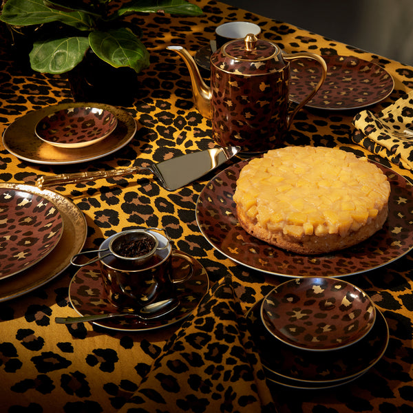 Leopard Charger/Cake Plate