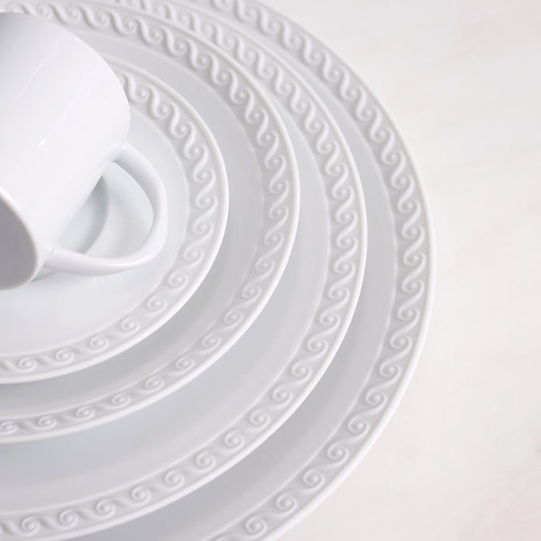 Neptune Cereal Bowl- White