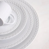 Neptune Dessert Plate- White
