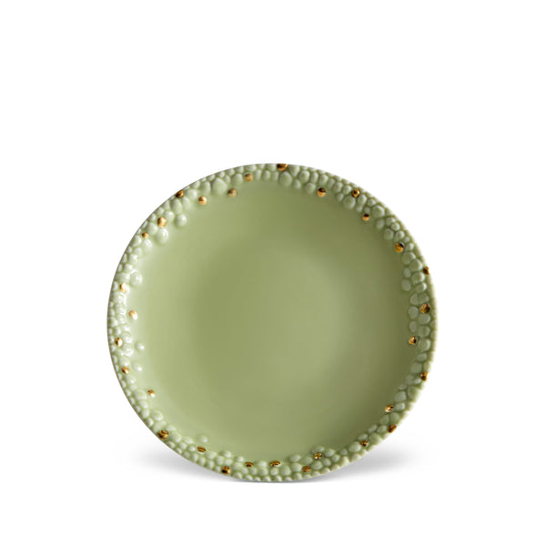 Haas Mojave Bread + Butter Plate - Matcha + Gold