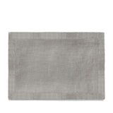 Grey Linen Sateen Placemats - Hand-Crafted Linen Woven Textile - Luxurious & Intricate Soft Sateen Placemats