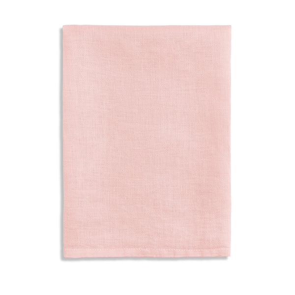 Pink Linen Sateen Napkins - Hand-Crafted Linen Woven Textile - Luxurious & Intricate Soft Sateen Napkins