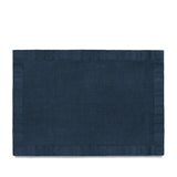 Blue Linen Sateen Placemats - Hand-Crafted Linen Woven Textile - Luxurious & Intricate Soft Sateen Placemats