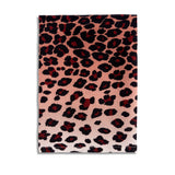 Pink Linen Sateen Leopard Napkins - Hand-Crafted in Portugal - Bold 100% Linen Woven Napkins by L'OBJET