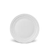 Perlée Bread and Butter Plate in White - Timeless and Sophisticated Dinnerware Crafted from Limoges Porcelain