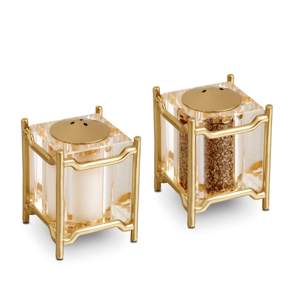 Han Spice Jewels in Gold by L'OBJET - Reminiscent of China's Han Dynasty - Crafted from Limoges Porcelain and Glazed Ceramics