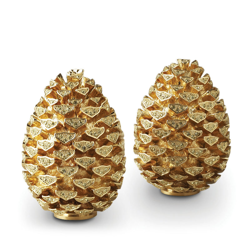 Pinecone Spice Jewels in Gold and Yellow Crystals - Crafted by Hand for a Sophisticated Style - Elegant and Modernized Design