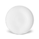 Soie Tressée Dinner Plate in White - Classic Yet Modern Design Made of Limoges Porcelain Creates a Contemporary Look on an Ancient Shape